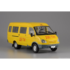 Масштабная Коллекционная модель 1:43 Горький-322121 Школьный автобус Масштабная Коллекционная модель 1:43 Горький-322121 Школьный автобус