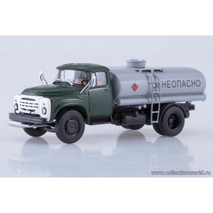 Масштабная коллекционная модель 1:43 ТСВ-6 (ЗиЛ-130) Огнеопасно, зеленый/серый. Масштабная коллекционная модель 1:43 ТСВ-6 (ЗиЛ-130) Огнеопасно, зеленый/серый.