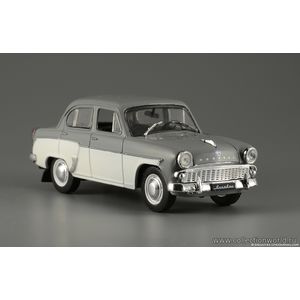 Коллекционная модель в масштабе 1:43 Москвич 407 серый с белым. Коллекционная модель в масштабе 1:43 Москвич 407 серый с белым.