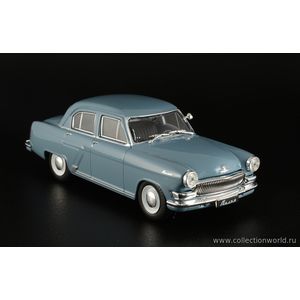 Коллекционная модель в масштабе 1:43 Горький 21Р, выпуск 208, голубой Коллекционная модель в масштабе 1:43 Горький 21Р, выпуск 208, голубой
