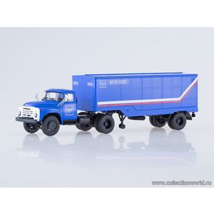 Коллекционная модель в масштабе 1:43 ЗиЛ-130В1 с полуприцепом ОДАЗ-794 Коллекционная модель в масштабе 1:43 ЗиЛ-130В1 с полуприцепом ОДАЗ-794