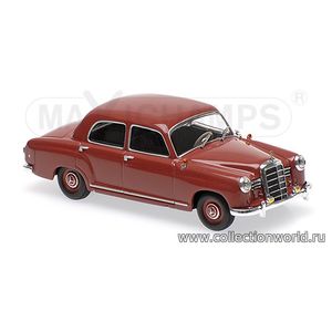 Коллекционная модель в масштабе 1:43 MERCEDES-BENZ 180 (W120) - 1955 - DARK RED описание Коллекционная модель в масштабе 1:43 MERCEDES-BENZ 180 (W120) - 1955 - DARK RED
