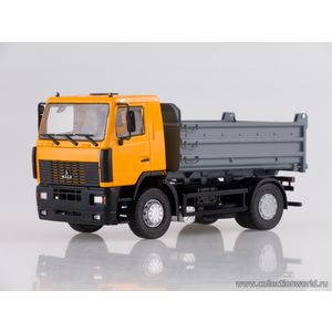МАЗ-5550 самосвал, желтый описание МАЗ-5550 самосвал, желтый