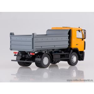 модели в масштабе 1:43 МАЗ-5550 самосвал, желтый Коллекционная модель в масштабе 1:43 МАЗ-5550 самосвал, желтый