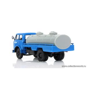 модели в масштабе 1:43 МАЗ-5334 АЦПТ-6,2 Цистерна Коллекционная модель в масштабе 1:43 МАЗ-5334 АЦПТ-6,2 Цистерна, голубой / серый