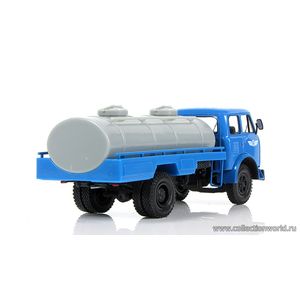 модели в масштабе 1:43 МАЗ-5334 АЦПТ-6,2 Цистерна Коллекционная модель в масштабе 1:43 МАЗ-5334 АЦПТ-6,2 Цистерна, голубой / серый