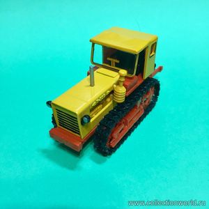 Коллекционная модель в масштабе 1:43 Трактор Т-50В, выпуск 70, желтый/оранжевый описание Коллекционная модель в масштабе 1:43 Трактор Т-50В, выпуск 70, желтый/оранжевый
