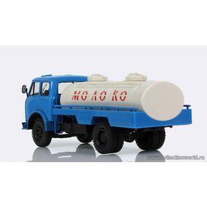модели в масштабе 1:43 МАЗ АСРТ-6,2 Молоко, голубой / белый Коллекционная модель в масштабе 1:43 МАЗ АСРТ-6,2 Молоко, голубой / белый