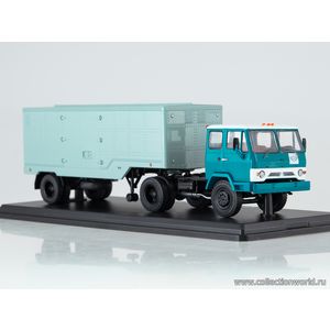 модели в масштабе 1:43 КАЗ-608В с полуприцепом ОДАЗ-794 Коллекционная модель в масштабе 1:43 КАЗ-608В с полуприцепом ОДАЗ-794.ПОД ЗАКАЗ 3-7 ДНЕЙ
