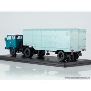 модели в масштабе 1:43 КАЗ-608В с полуприцепом ОДАЗ-794 Коллекционная модель в масштабе 1:43 КАЗ-608В с полуприцепом ОДАЗ-794.ПОД ЗАКАЗ 3-7 ДНЕЙ