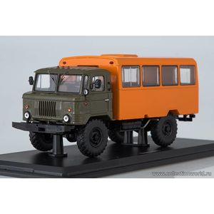 Коллекционная модель в масштабе 1:43 Вахтовый автобус (66), хаки/оранжевый.ПОД ЗАКАЗ 3-7 ДНЕЙ описание Коллекционная модель в масштабе 1:43 Вахтовый автобус (66), хаки/оранжевый.ПОД ЗАКАЗ 3-7 ДНЕЙ