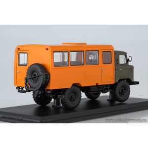 модели в масштабе 1:43 Вахтовый автобус (66), хаки/оранжевый Коллекционная модель в масштабе 1:43 Вахтовый автобус (66), хаки/оранжевый.ПОД ЗАКАЗ 3-7 ДНЕЙ