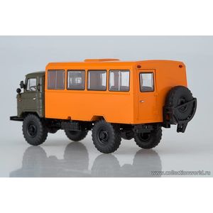 модели в масштабе 1:43 Вахтовый автобус (66), хаки/оранжевый Коллекционная модель в масштабе 1:43 Вахтовый автобус (66), хаки/оранжевый.ПОД ЗАКАЗ 3-7 ДНЕЙ