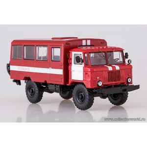 модели в масштабе 1:43 Вахтовый автобус (66), пожарная служба Коллекционная модель в масштабе 1:43 Вахтовый автобус (66), пожарная служба.ПОД ЗАКАЗ 3-7 ДНЕЙ