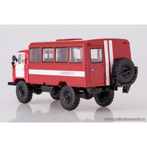 модели в масштабе 1:43 Вахтовый автобус (66), пожарная служба Коллекционная модель в масштабе 1:43 Вахтовый автобус (66), пожарная служба.ПОД ЗАКАЗ 3-7 ДНЕЙ
