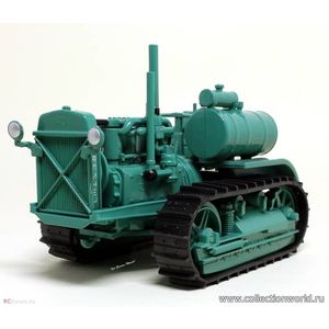 Коллекционная модель в масштабе 1:43 Трактор Сталинец-60, выпуск 76, зеленый Коллекционная модель в масштабе 1:43 Трактор Сталинец-60, выпуск 76, зеленый