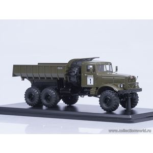модели 1:43 КрАЗ-255Б самосвал 6х6, хаки Масштабная коллекционная модель 1:43 КрАЗ-255Б самосвал 6х6, хаки