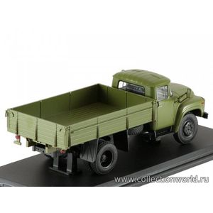 модели 1:43 ЗИЛ-130 бортовой (ранняя облицовка радиатора) Масштабная коллекционная модель 1:43 ЗИЛ-130 бортовой (ранняя облицовка радиатора), хаки
