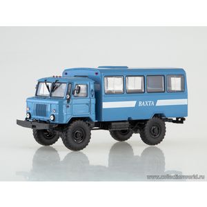 Коллекционная модель в масштабе 1:43 Вахтовый автобус НЗАС-3964 (66) Коллекционная модель в масштабе 1:43 Вахтовый автобус НЗАС-3964 (66)