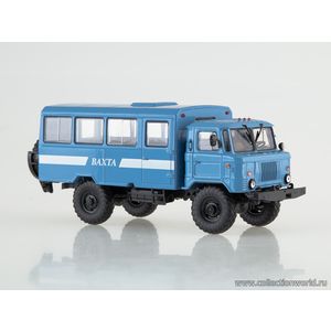 модели в масштабе 1:43 Вахтовый автобус НЗАС-3964 (66) Коллекционная модель в масштабе 1:43 Вахтовый автобус НЗАС-3964 (66)