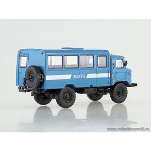 модели в масштабе 1:43 Вахтовый автобус НЗАС-3964 (66) Коллекционная модель в масштабе 1:43 Вахтовый автобус НЗАС-3964 (66)
