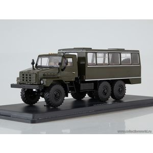 Коллекционная модель в масштабе 1:43 Вахтовый автобус НЗАС-4211 (4322) Коллекционная модель в масштабе 1:43 Вахтовый автобус НЗАС-4211 (4322)