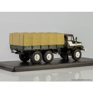 модели 1:43 Миасский грузовик-43223 бортовой с тентом Масштабная коллекционная модель 1:43 Миасский грузовик-43223 бортовой с тентом