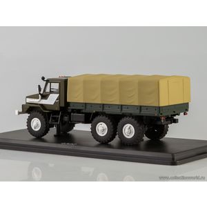 модели 1:43 Миасский грузовик-43223 бортовой с тентом Масштабная коллекционная модель 1:43 Миасский грузовик-43223 бортовой с тентом