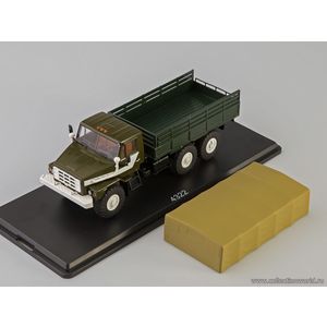 модели 1:43 Миасский грузовик-43223 бортовой с тентом Масштабная коллекционная модель 1:43 Миасский грузовик-43223 бортовой с тентом