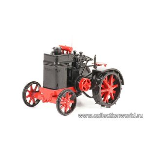 Коллекционная модель трактора в масштабе 1:43 Коломенец-1, Тракторы 85, красный / черный Коллекционная модель трактора в масштабе 1:43 Коломенец-1, Тракторы 85, красный / черный