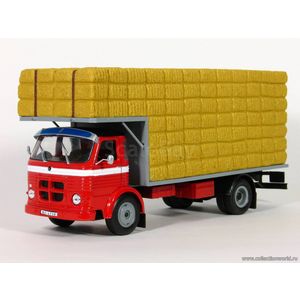 Масштабная коллекционная модель 1:43 Pegaso Comet, платформа с сеном, red, 1964 Масштабная коллекционная модель 1:43 Pegaso Comet, платформа с сеном, red, 1964