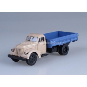 Масштабная коллекционная модель 1:43 Миасский грузовикЗИС-355М, бежево-синий Масштабная коллекционная модель 1:43 Миасский грузовикЗИС-355М, бежево-синий