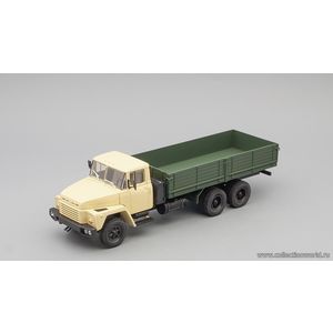 Масштабная Коллекционная модель 1:43 КРАЗ 250 (1977-1989), бежевый / зеленый1977 Масштабная Коллекционная модель 1:43 КРАЗ 250 (1977-1989), бежевый / зеленый1977