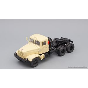 Масштабная коллекционная модель 1:43 КРАЗ 258Б1 седельный тягач (1987-1993), бежевый Масштабная коллекционная модель 1:43 КРАЗ 258Б1 седельный тягач (1987-1993), бежевый