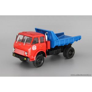 МАЗ-507 самосвал (1963), красный / синий описание МАЗ-507 самосвал (1963), красный / синий