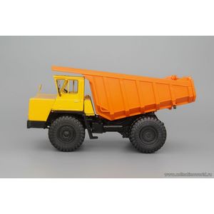 модели в масштабе 1:43 БелАЗ-7510 самосвал-углевоз, желтый / оранжевый БелАЗ-7510 самосвал-углевоз, желтый / оранжевый
