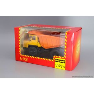 модели в масштабе 1:43 БелАЗ-7510 самосвал-углевоз, желтый / оранжевый БелАЗ-7510 самосвал-углевоз, желтый / оранжевый