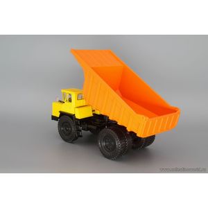 модели в масштабе 1:43 БелАЗ-7525 самосвал-углевоз, желтый / оранжевый БелАЗ-7525 самосвал-углевоз, желтый / оранжевый