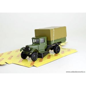 ЗИС-32 (НАТИ) бортовой с тентом, зеленый описание ЗИС-32 (НАТИ) бортовой с тентом, зеленый