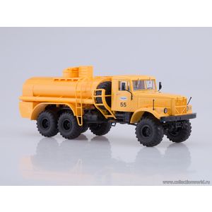 АЦ-8,5 (КРАЗ-255Б) цистерна Аэрофлот,жёлтый АЦ-8,5 (КРАЗ-255Б) цистерна Аэрофлот,жёлтый