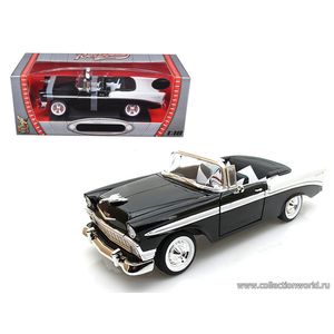 1956 Chevrolet Bel Air Convertible-черный 1956 Chevrolet Bel Air Convertible-черный