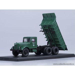 ЯАЗ-210Е самосвал, тёмно-зелёный /металл. рама, кузов, кабина ЯАЗ-210Е самосвал, тёмно-зелёный /металл. рама, кузов, кабина