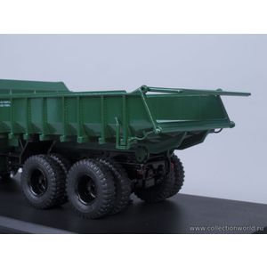 ЯАЗ-210Е самосвал, тёмно-зелёный /металл. рама, кузов, кабина ЯАЗ-210Е самосвал, тёмно-зелёный /металл. рама, кузов, кабина