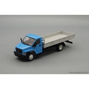 ГАЗон C41R33 бортовой, голубой / серый ГАЗон C41R33 бортовой, голубой / серый