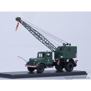 Автокран К-51 (МАЗ-200), зеленый Автокран К-51 (МАЗ-200), зеленый