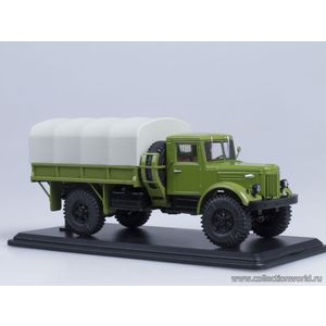 МАЗ-502 4х4 бортовой с тентом, покрышки Я-90 (зелёный) МАЗ-502 4х4 бортовой с тентом, покрышки Я-90 (зелёный)