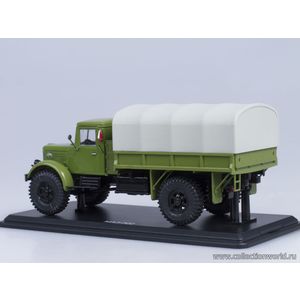 МАЗ-502 4х4 бортовой с тентом, покрышки Я-90 (зелёный) МАЗ-502 4х4 бортовой с тентом, покрышки Я-90 (зелёный)