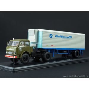 МАЗ-504 с полуприцепом Alka N12CH Sovtransavto описание МАЗ-504 с полуприцепом Alka N12CH Sovtransavto
