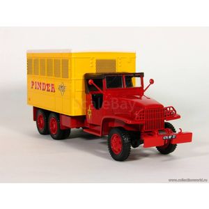GMC CCKW 353 6x3, PINDER, фургон, red-yellow, 1950. описание GMC CCKW 353 6x3, PINDER, фургон, red-yellow, 1950.